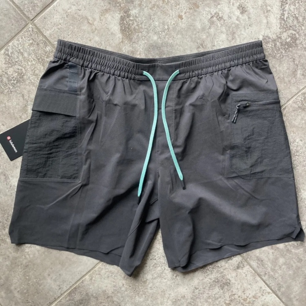 LULULEMON WATER-REPELLENT HIKING SHORT 8” INSEAM Men’s SIZE XL Trail running New
